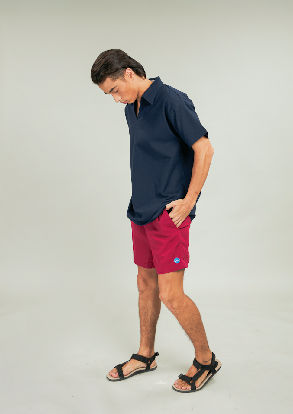 Classic Swim Shorts - Burgundy