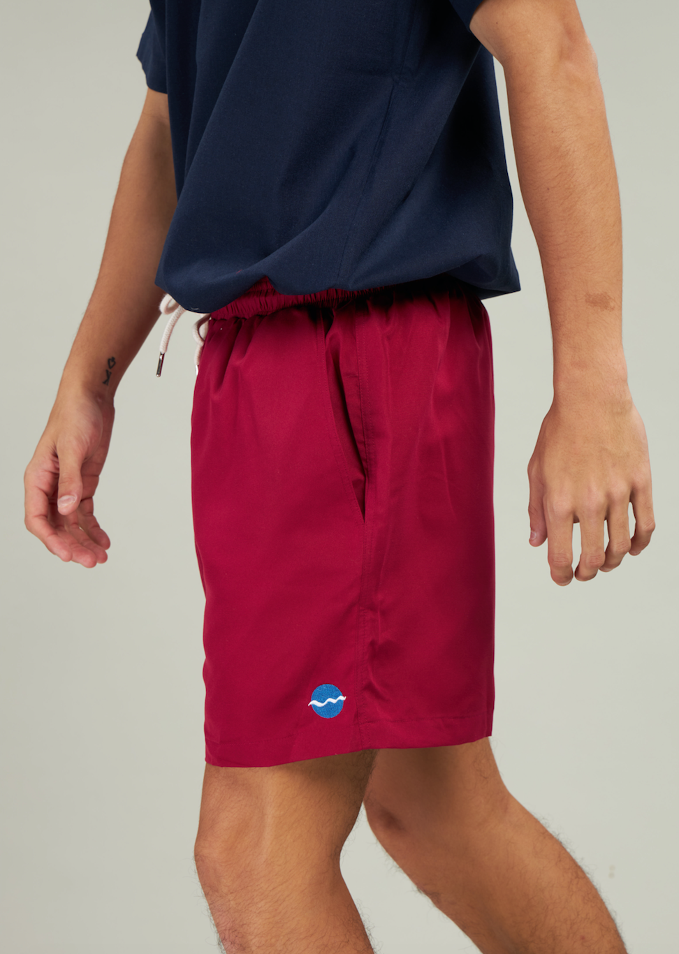 Classic Swim Shorts - Burgundy