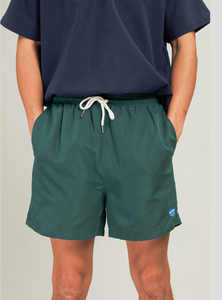 Classic Swim Shorts - Forest Green